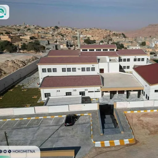 صرح مدرسة شحات النموذجية العامة بعد التنفيذ